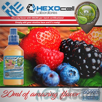 mix shake vape - natura 30/60 ml forest fruit mix